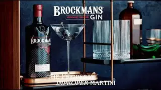 The Brockmans Properly Improper Martini