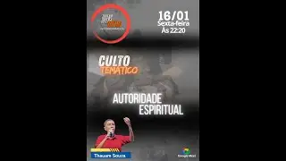 Culto Online JCI - 16 de Janeiro de 2026 #fe #edificaçãoespiritual