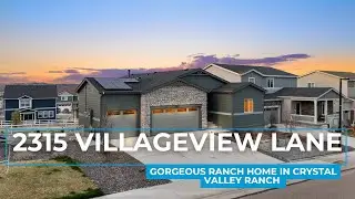 🏡 Stunning Modern Ranch Home for Sale in Castle Rock, CO | Crystal Valley Ranch