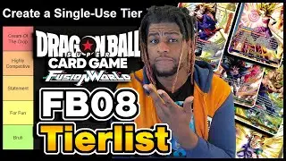 An In-Between Format! Let's Make An FB08 Saiyan's Pride Tierlist! Dragon Ball Super Fusion World!