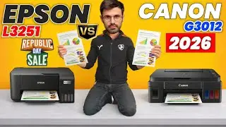 WHITCH ONE TO BUY 2026 | EPSON L3251 v CANON PIXMA G3012 INKTANK PRINTER | COMPARISON |REPUBLIC SALE