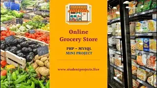 Grocery Store Management System - Mini Project in PHP & MySQL