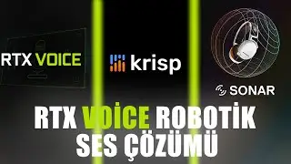 Nvidia RTX Voice Robotik Ses &Ccedil;&ouml;z&uuml;m&uuml;. En İyi 3 G&uuml;r&uuml;lt&uuml; Engelleme Programı.  Krisp | Steelseries Soner