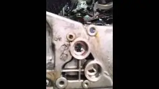 2008 BMW 750Li oil leak