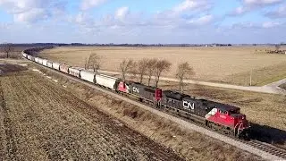 CN 8955 East - with Mavic Drone Views on 1-21-2017