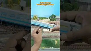 Indian Railways Shatabdi Exppress Model | Indian Model Train | train video #shorts #indianrailways