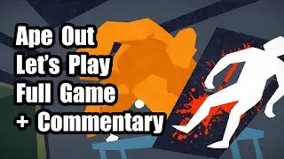 Ape Out 🦍 Let's Play 🦍 Full Game 🦍 1st Time Playthrough 🦍