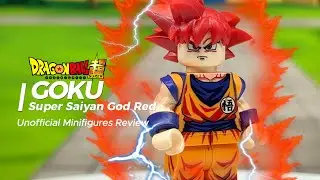 Unofficial LEGO Dragon Ball Minifigures | Goku | Minifigures Stop Motion Review