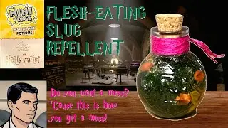 The Shelves Have Eyes - MINIVERSE HARRY POTTER POTIONS! Flesh-Eating Slug Repellent