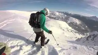 Berthoud pass, north chute