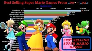 Best Selling Super Mario Games From 2007 - 2022