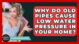 Why Do Old Pipes Cause Low Water Pressure In Your Home? - Explaining Household Mysteries