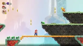 Super Mario Bros Wonder Shining Falls Part 1 Reboot+