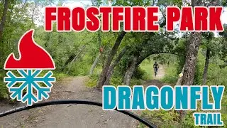 Frostfire Park - Dragonfly - Downhill MTB Trail - North Dakota