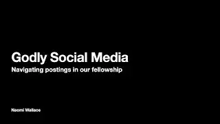 Godly Social Media