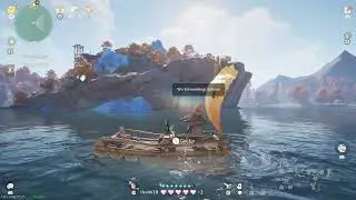Infinity Nikki Shell Island  raft Tour