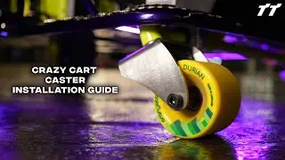 Tottoms UPGRADED Crazy Cart Casters - Install Guide