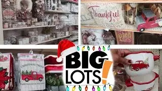 COME WITH ME TO BIG LOTS!!! CHRISTMAS 2018 & FALL HOME DECOR