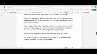 Novellen i Utbyte för SFI D, SVA/SVAGRUND.