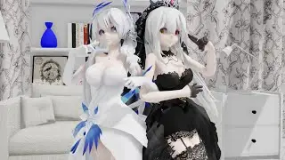 MMD Haku & Tda HMS illustrious Prom Dress   Number 9