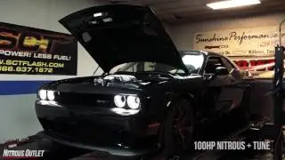 Nitrous Outlet Challenger Hellcat Plate System on the Dyno!