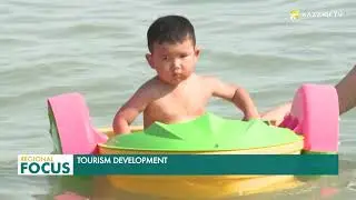 Beach tourism at the Caspian Sea is gaining popularity amongst holidaymakers