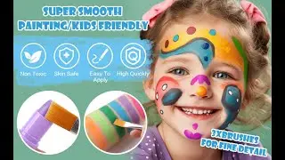BADCOLOR Face Painting Kits for Kids