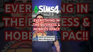 💼 Everything In The New Business & Hobbies Expansion! #thesims4 #sims4 #shorts