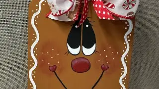 Урок по причудливому рисованию лиц/Рождественский декор имбирных пряников‼️❣️❤️