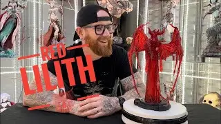 Red Lilith - Diablo IV statue - Unboxing - Review (ENG SUB)