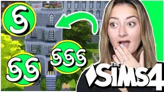 Each FLOOR Is A Different Budget Challenge!| EVERY ROOM IS A DIFFERENT BUDGET SIMS 4 |💰