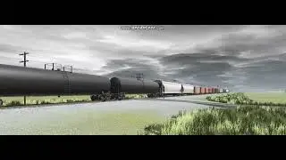 CP AC4400CW Freight Runby