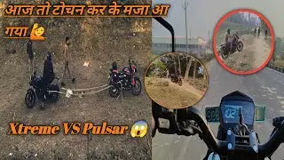Xtreme VS Pulsar!! Powerful bike compromise 💯🏍️ 