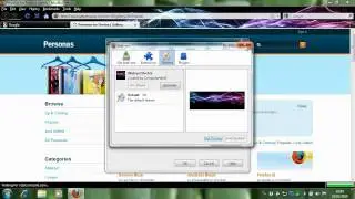 Adding/Managing Persona's - Mozilla FireFox 3.6