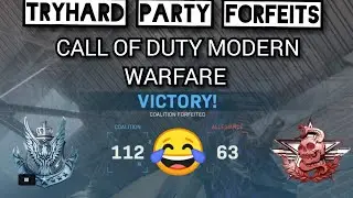 CALL OF DUTY MODERN WARFARE TRYHARD PARTY RAGE QUIT COMPILATION (COD MW)