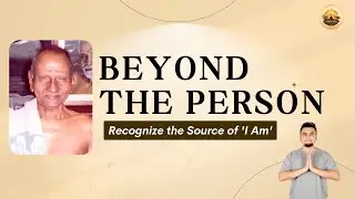 Beyond the Person-  Nisargadatta Maharaj (Guided Meditation)