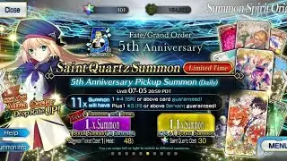CASTORIA ROLLS + DECENT SPOOKS?! | 5th Anniversary Pickup Summon | Fate/Grand Order NA
