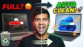 Windows 11 Auto Junk Clean Trick! 💥 Storage Sense On | PC Speed Boost