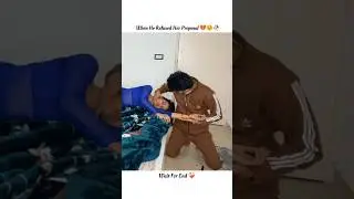 When he refused her proposal ❤️&zwj;🩹🥀 #love #couple #sad #prank