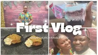 Sunday Vlog | GRWM, Church, Family & Food | First Vlog