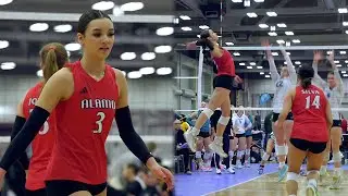 MYA ALLEN GOES OFF!! Alamo vs JJVA Club Volleyball