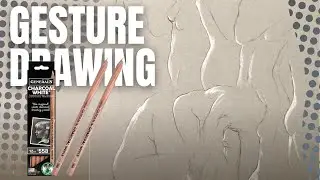 Fast Shading In Gesture Drawings: Use White Pencils!