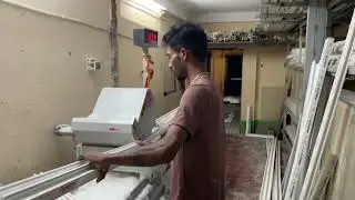 UPVC FACTORY TOUR | UPVC WINDOW PROFILE CUTTING | PART - 1 