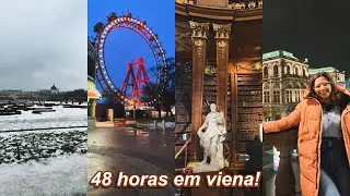 vlog: 48 horas em viena, filmes e cabelo novo! 🇦🇹 | interc&acirc;mbio #09