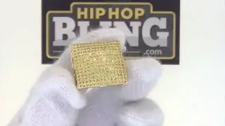 Lemonade Bling Bling Ring | Gold Hip Hop Jewelry