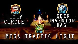 [Lost Saga Origin]New 3 Rare Gear Update+Battle: Mega Traffic Light, Lily Circlet, Geek Inventor Bag