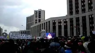 2011-12-24 Moscow, Russia -- protests against election results -- Ksenia Sobchak.MP4