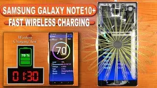 Samsung Galaxy Note10 Plus - FAST WIRELESS CHARGING TEST (15W)