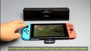 First USB C Bluetooth Transmitter Audio Adapter for the Nintendo Switch by  GuliKit ROUTE+