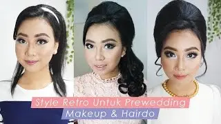 Tutorial Makeup Prewedding Tema Retro 60 an | inivindy